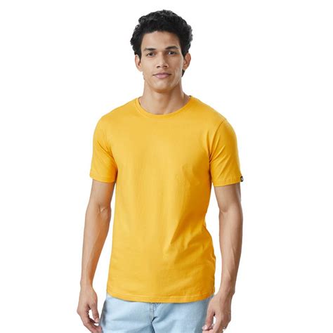 mustard yellow t-shirt men's