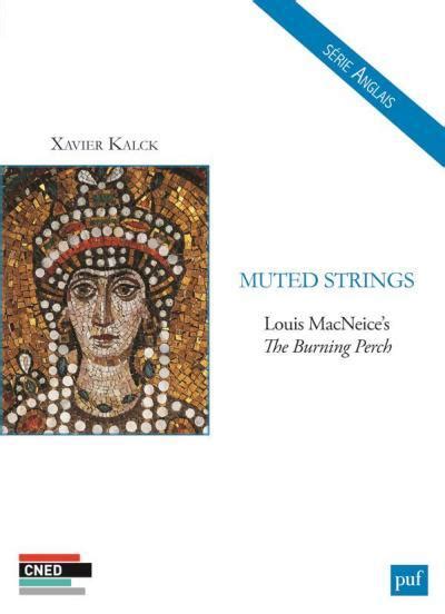 muted strings louis macneices burning Epub