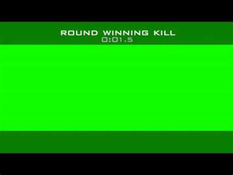 mw3 2023 kill cam green screen