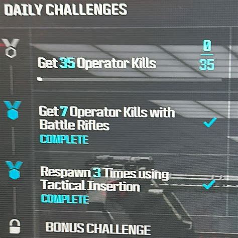 mw3 daily challenges