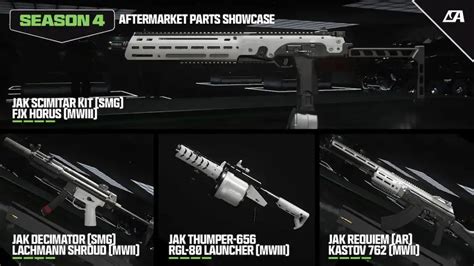 mw3 season 4 aftermarket parts