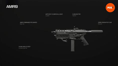 mw3 warzone amr9 commando barrel