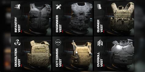 mw3 which vest gives you the most gear