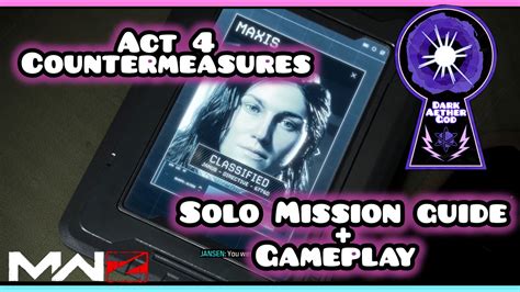 Mwz Act 4 Walkthrough