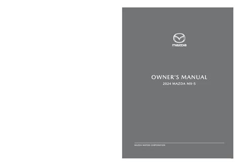 mx5 owners manual free download Reader