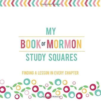 my book of mormon study squares a lesson in every chapter Reader