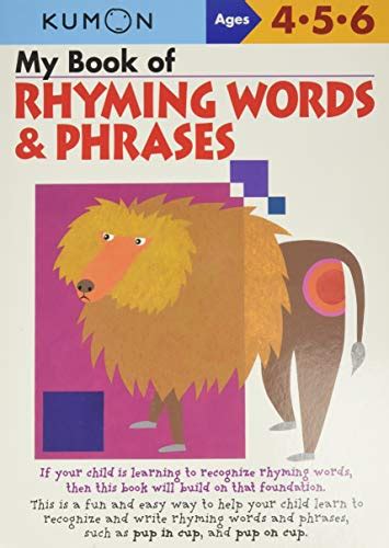 my book of rhyming words and phrases kumon workbooks Kindle Editon