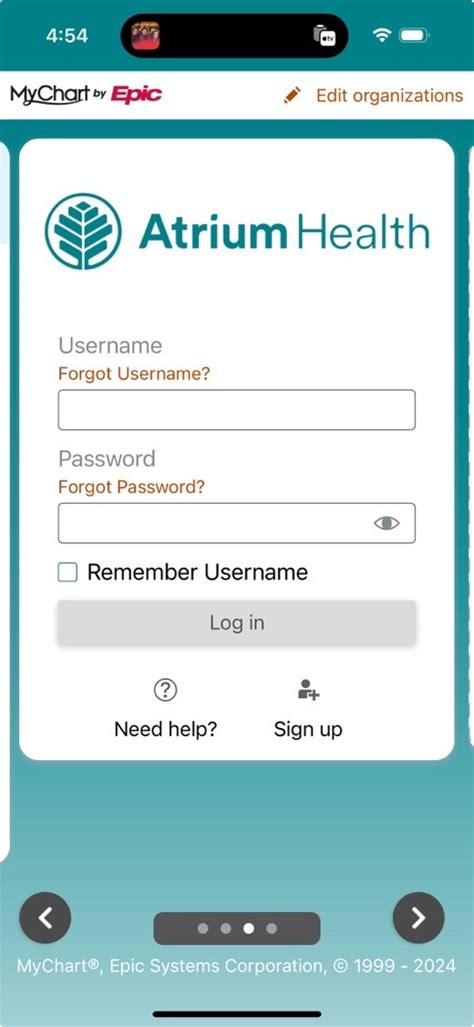 My Chart Atrium Health