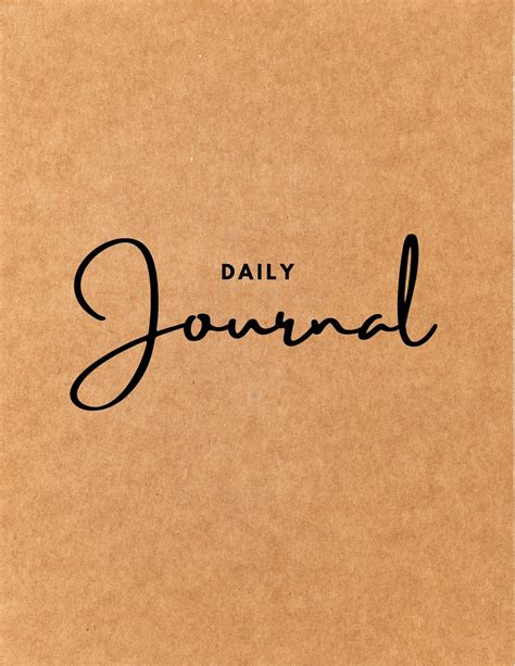 my daily journal blurred texture PDF