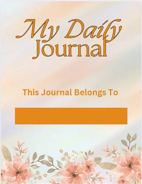 my daily journal stripes illustration PDF