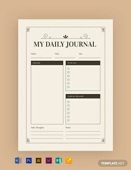 my daily journal white texture Epub