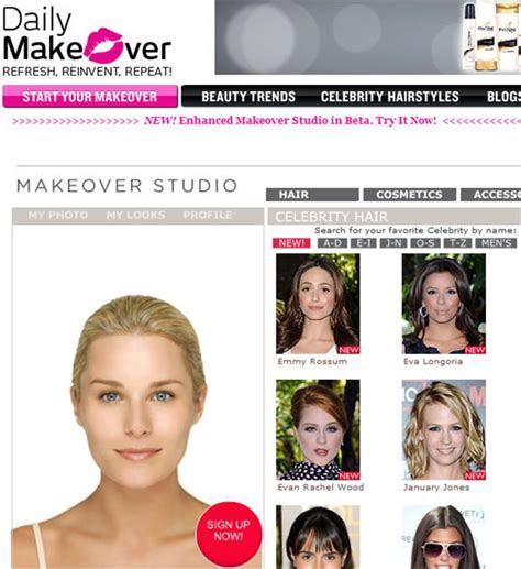 my daily makeoversign in makeover studio PDF