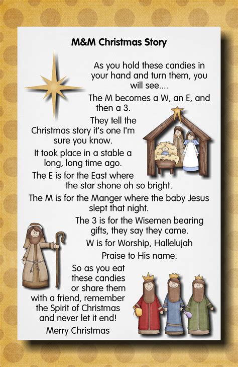 my first message the christmas story PDF