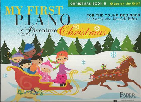 my first piano adventure christmas book b steps on the staff Kindle Editon