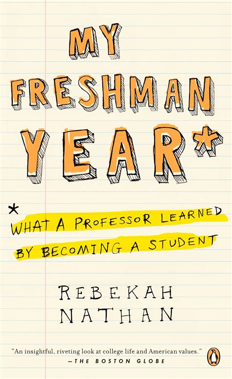 my freshman year rebekah nathan Ebook PDF