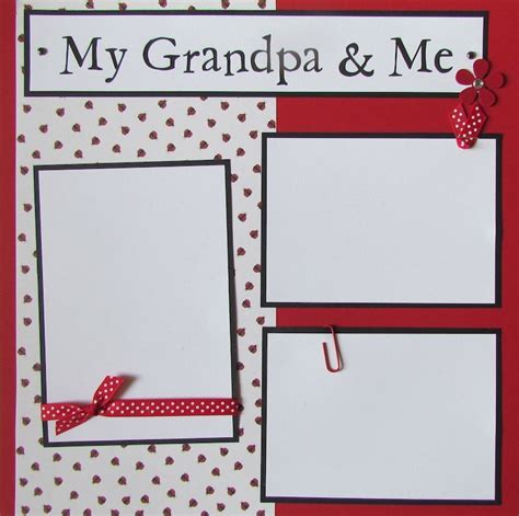 my grandfather and me a memory scrapbook for kids Doc