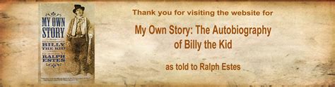 my own story the autobiography of billy the kid PDF