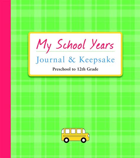 my school years journal and keepsake preschool to 12th grade Doc