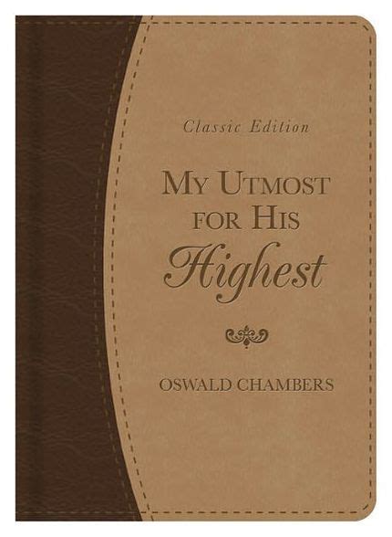 my utmost for his highest gift edition Doc