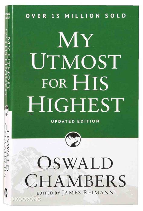 my utmost for his highest value edition PDF