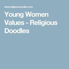 my young women values doodle journal Epub