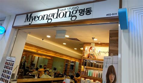 myeongdong hair salon