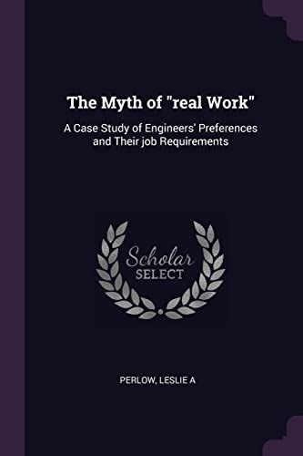 myth real work preferences requirements Epub