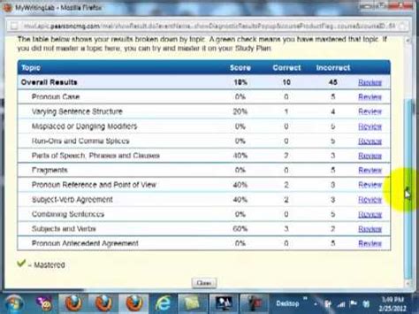 mywritinglab answers Kindle Editon