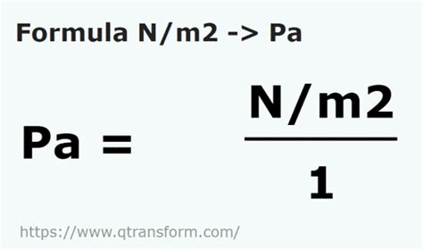 n/m2 to pa