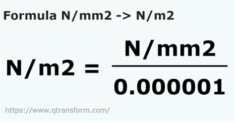 n m2 to n m