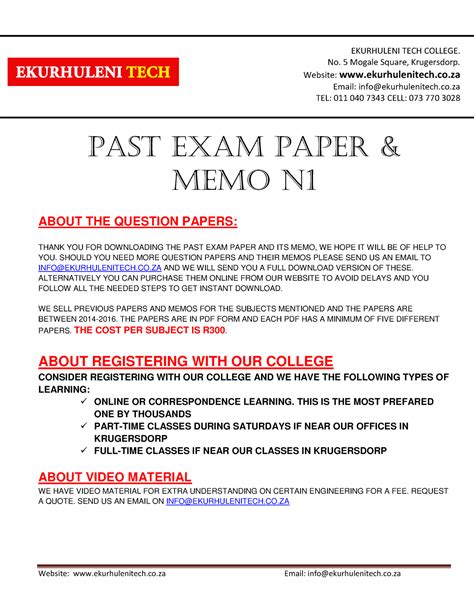 n1 drawing question paper 2014 PDF