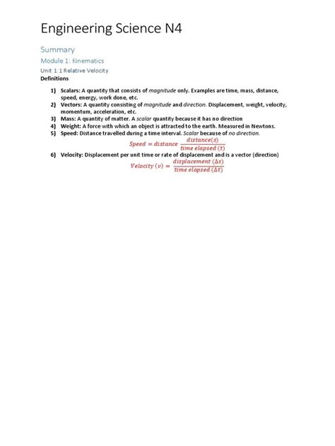 n4 engineering science study guide Epub