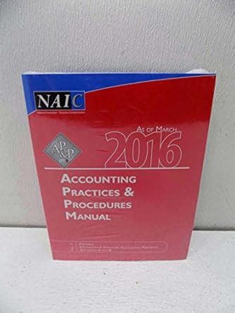 naic accounting practices and procedures manual Ebook PDF