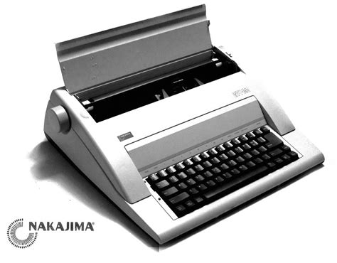 nakajima typewriter user manual PDF