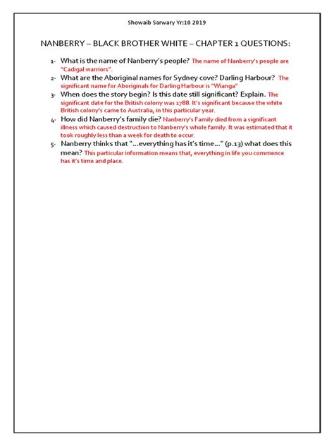 nanberry chapter summaries pdf Reader