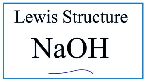 naoh lewis dot structure