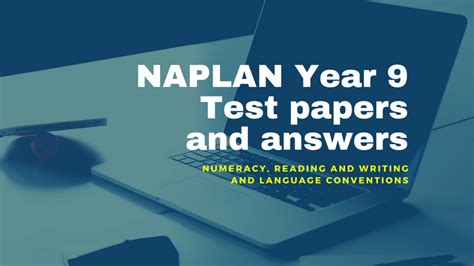 naplan year 9 past test papers Kindle Editon