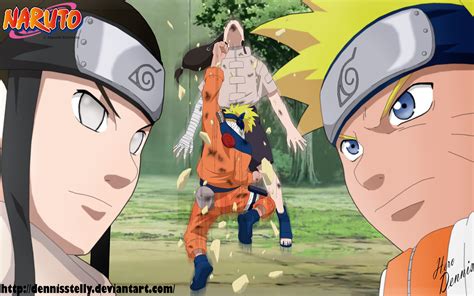 naruto neji vs naruto