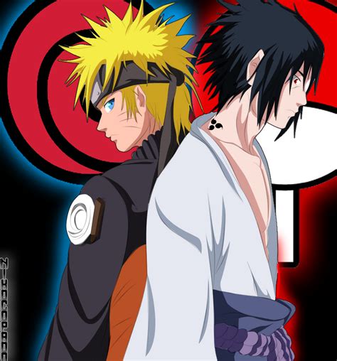 naruto uzumaki and sasuke uchiha