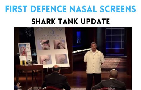 nasal screens on shark tank