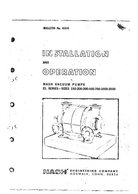 nash vacuum pump manual Doc