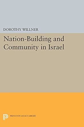 nation building community israel princeton library Kindle Editon