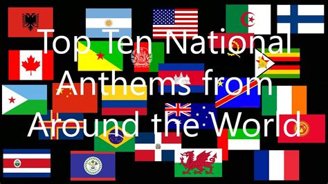 national anthems from around the world Doc
