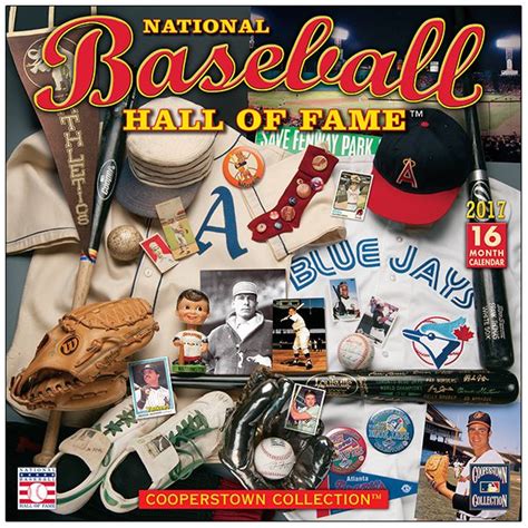 national baseball hall of fame calendar Kindle Editon