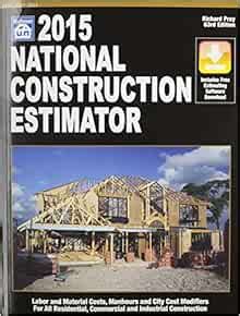 national construction estimator 2015 Reader