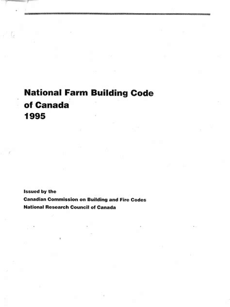 national farm building code of canada PDF