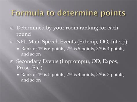 national forensics league points