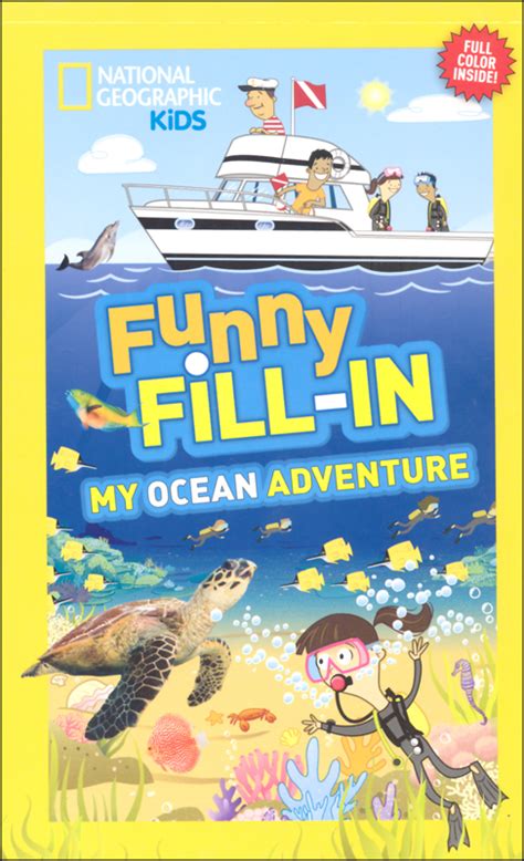 national geographic kids funny fill in my ocean adventure Reader