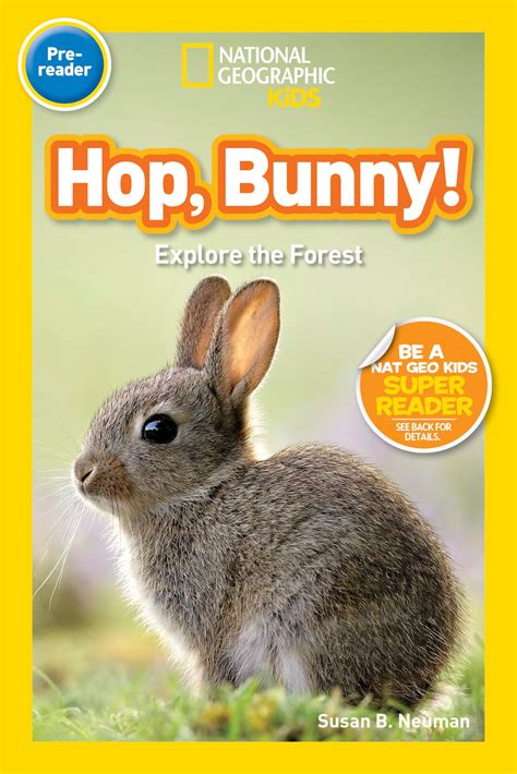 national geographic readers hop bunny explore the forest Reader