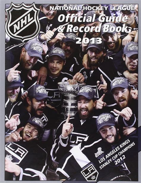 national hockey league official guide and record book 2013 national hockey league official guide an Reader